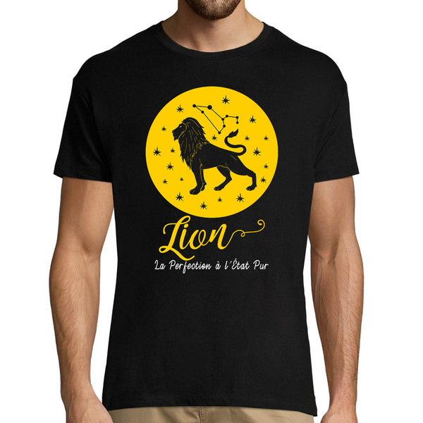 T-shirt homme Lion | Signe Astrologique - Planetee