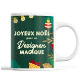 Tasse Noël Designer homme Vert - Planetee