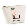 Trousse Lou-Ann Lettre fleur - Planetee