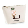 Trousse Louane Lettre fleur - Planetee