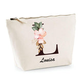 Trousse Louisa Lettre fleur - Planetee