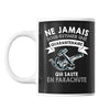Mug femme parachute quarantenaire - Planetee