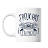 Mug Photo j'peux pas Blanc - Planetee