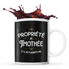 Mug Propriété de Titouan - Planetee
