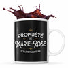Mug Propriété de Marie-Rose - Planetee