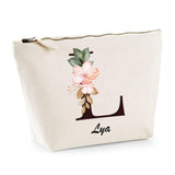 Trousse Lya Lettre fleur - Planetee