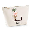 Trousse Lylou Lettre fleur - Planetee