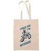 Sac Tote Bag J'peux pas Motocross beige - Planetee