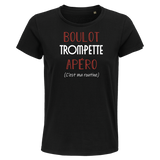 T-shirt femme Trompette C'est ma Routine - Planetee