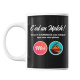 Mug Barbecue C'est un Match - Planetee