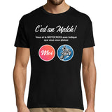 T-shirt Homme Motocross Parodie site de rencontre - Planetee