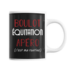 Mug Équitation C'est ma Routine - Planetee