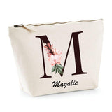 Trousse Magalie Lettre fleur - Planetee