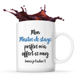 Mug Maitre de stage préféré - Planetee