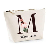 Trousse Marie-Anne Lettre fleur - Planetee