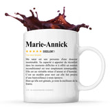 Mug Marie-Annick avis Soeur recommandation - Planetee