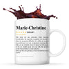 Mug Marie-Christine avis Soeur recommandation - Planetee