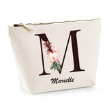 Trousse Marielle Lettre fleur - Planetee