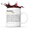 Mug Mathias avis Couple recommandation - Planetee