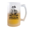 Chope de bière Joël Prénom Pilier de Bar - Planetee
