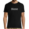 T-shirt Homme Noir - Blasé - Planetee