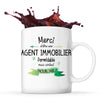 Mug Merci Agent immobilier Inoubliable Femme - Planetee