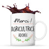Mug Merci Agricultrice Adorée - Planetee