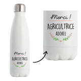 Bouteille isotherme Agricultrice adorée - Planetee