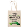 Sac Tote Bag Merci Agricultrice Inoubliable Femme - Planetee