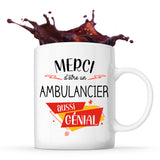 Mug Merci Ambulancier Génial - Planetee