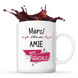 Mug Merci Amie Géniale - Planetee