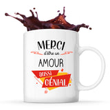 Mug Merci Amour Génial - Planetee