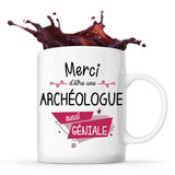 Mug Merci Archéologue Géniale - Planetee