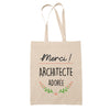 Sac Tote Bag Merci Architecte Adorée - Planetee