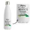 Bouteille isotherme Architecte inoubliable homme - Planetee