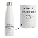 Bouteille isotherme Assistante maternelle adorée - Planetee