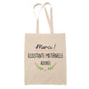 Sac Tote Bag Merci Assistante maternelle Adorée - Planetee