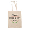 Sac Tote Bag Merci Auxiliaire de justice Adorée - Planetee