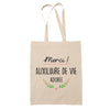 Sac Tote Bag Merci Auxiliaire de vie Adorée - Planetee