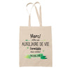 Sac Tote Bag Merci Auxiliaire de vie Inoubliable Femme - Planetee