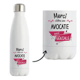 Bouteille isotherme Avocate géniale - Planetee