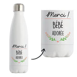 Bouteille isotherme Bébé adorée - Planetee