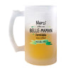 Chope de bière Merci Belle-Maman Inoubliable Femme - Planetee