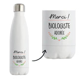 Bouteille isotherme Biologiste adorée - Planetee