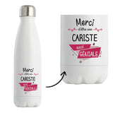 Bouteille isotherme Cariste géniale - Planetee