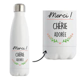 Bouteille isotherme Chérie adorée - Planetee