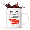 Mug Merci Chanteur Génial - Planetee