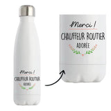 Bouteille isotherme Chauffeur routier adorée - Planetee
