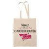 Sac Tote Bag Merci Chauffeur routier Géniale - Planetee