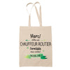 Sac Tote Bag Merci Chauffeur routier Inoubliable Femme - Planetee